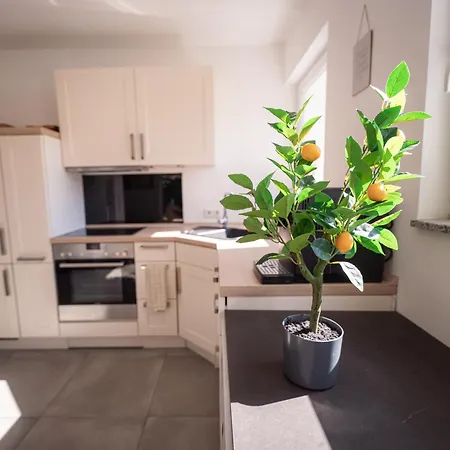 דירה Wohlfuehloase - Moderne Mit Grossem Eingezaeuntem Garten In Alleinlage An Feld & Wald, Pur Trifft Auf Komfort, Wellness Und Gute Erholung *