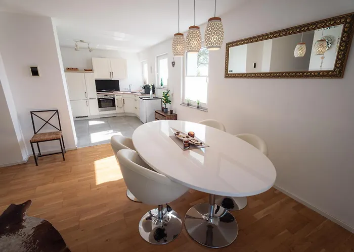 Apartament Wohlfuehloase - Moderne Mit Grossem Eingezaeuntem Garten In Alleinlage An Feld & Wald, Pur Trifft Auf Komfort, Wellness Und Gute Erholung *