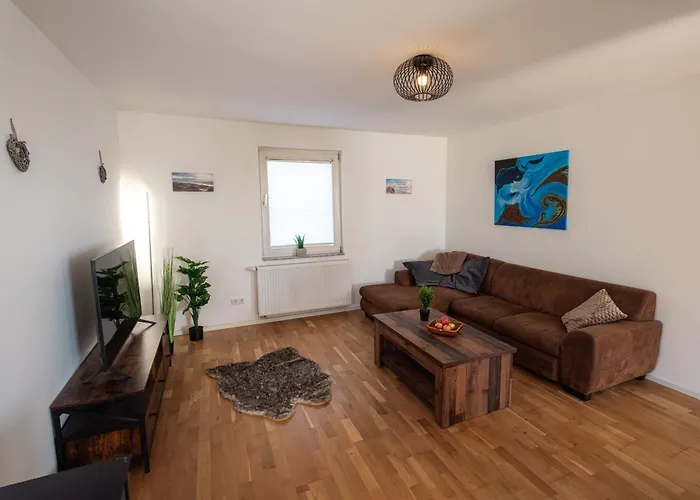 Apartament Wohlfuehloase - Moderne Mit Grossem Eingezaeuntem Garten In Alleinlage An Feld & Wald, Pur Trifft Auf Komfort, Wellness Und Gute Erholung