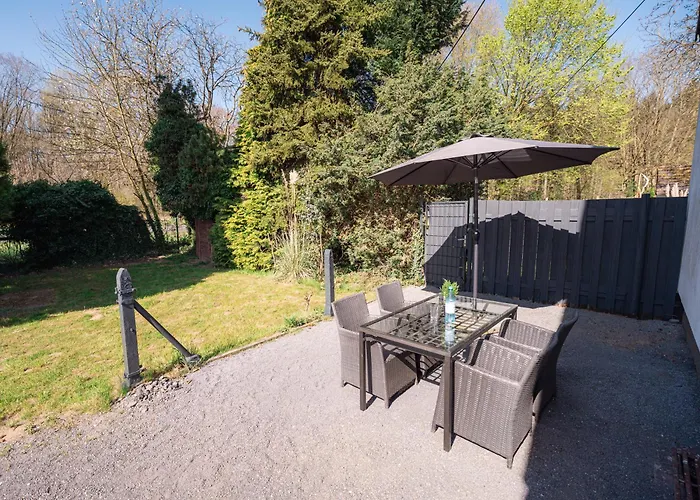 Apartment Wohlfühloase - Moderne Mit Großem Eingezäuntem Garten In Alleinlage An Feld&wald, Pur Trifft Auf Komfort, Wellness Und Gute Erholung *